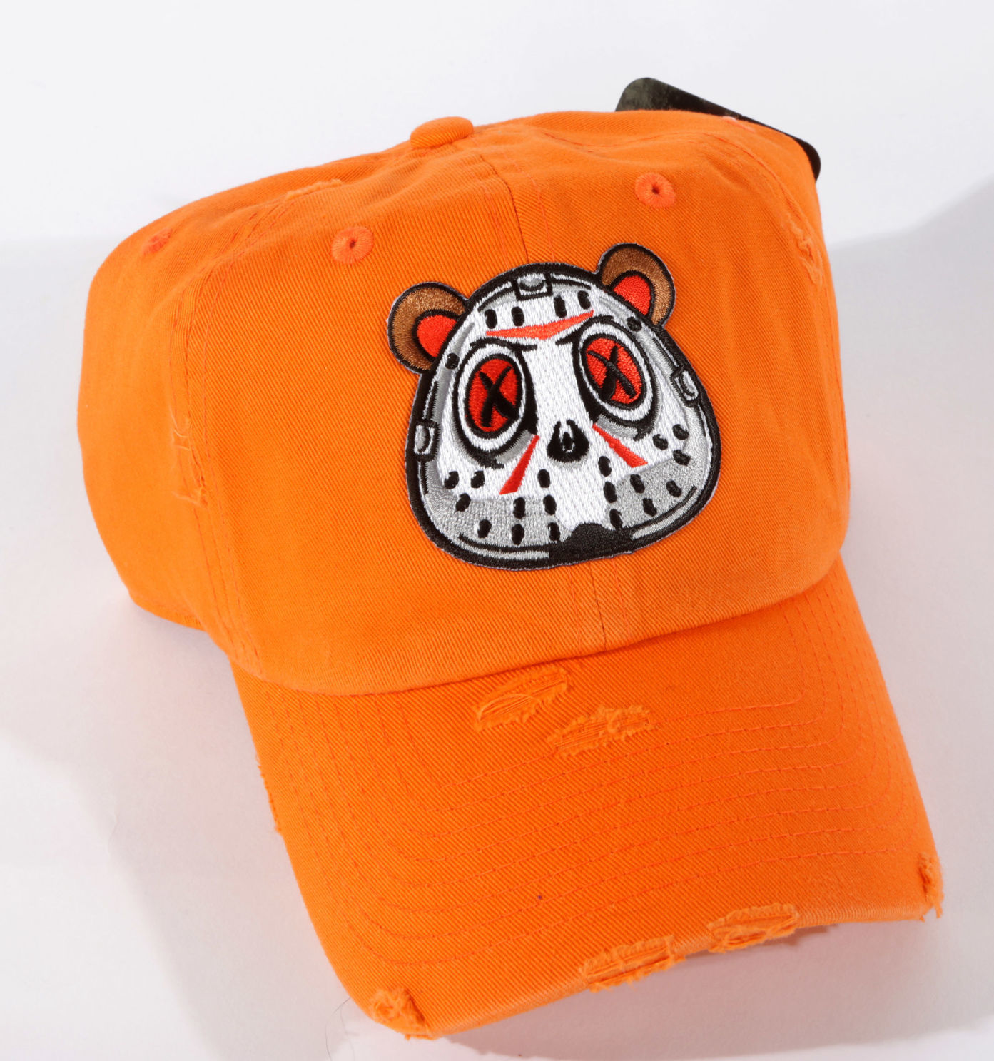 Orange ball cap